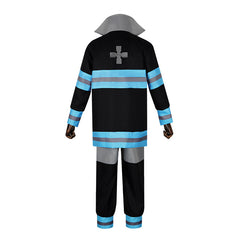 Fire Force Cosplay Firefighter Suit Male Version 8th Company Shinra Kusakabe Anime Costume - Halloweez
