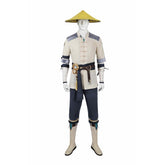 Halloweez Raiden Cosplay Costume Full Set - Mortal Kombat 1 Battle Uniform for Halloween & Parties - Halloweez
