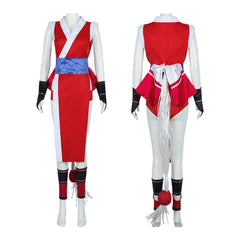 Street Fighter 6 Mai Shiranui Cosplay Costume Sexy Cheongsam Game Character Outfit - Halloweez
