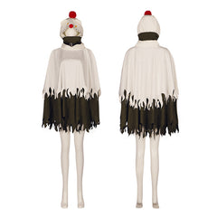Final Fantasy VII Yuffie Kisaragi Cosplay Costume - Yuffie Kisaragi Moguri Cloak Retro Short Skirt for Halloween - Halloweez
