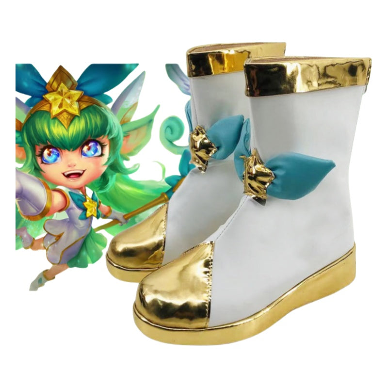 League of Legends Star Guardian Lulu Cosplay Shoes for Anime Conventions - Halloweez