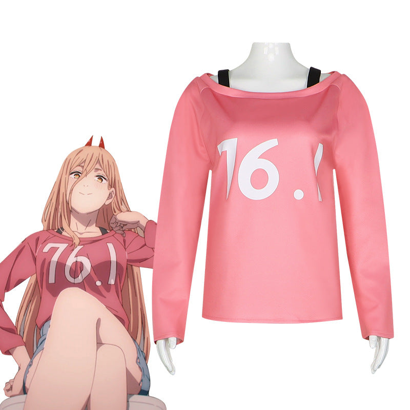 Chainsaw Man Cosplay Costume - Power, Blood Fiend, Makima, Reze Anime Outfit Set - Halloweez