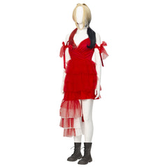 Halloweez Harley Quinn Costume - Unique Handmade Cosplay Dress for Women - Halloweez