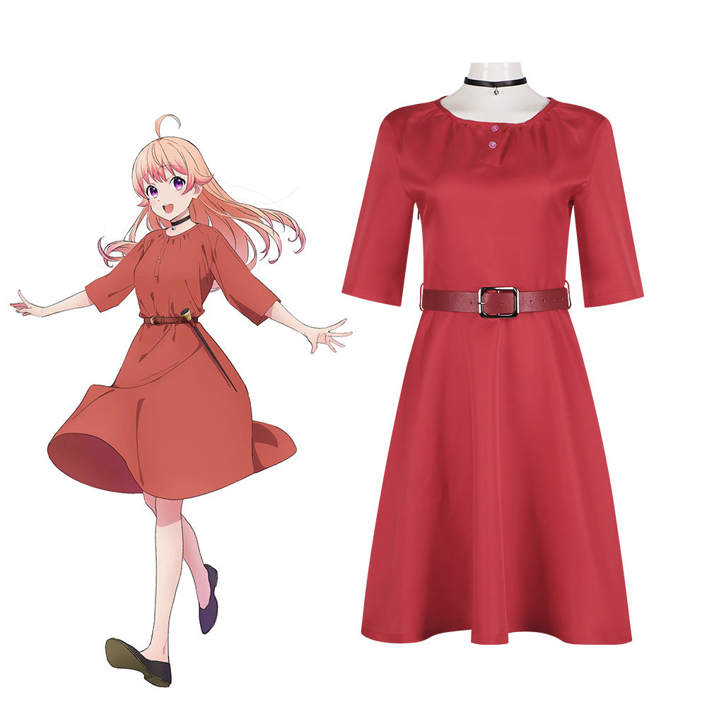 Witch and Familiar Cosplay Costume Nico Tsukizuki Anime Role Play Dress - Halloweez