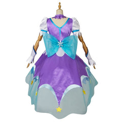 Halloweez Kaguya Madoka Selene Cosplay Costume Set | Pretty Cure Anime Unisex Outfit & Wig - Halloweez