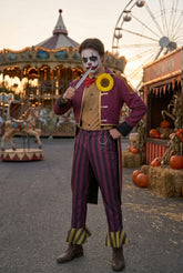 Dead by Daylight The Clown Kenneth Chase Cosplay Costume for Halloween Horror Role Play - Halloweez