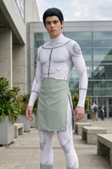 Invincible Viltrumite Mark Full Body Tights Cosplay Costume, Complete Invincible Youth Superhero Jumpsuit Outfit for Cosplay Party - Halloweez