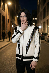Iconic Michael Jackson Thriller Jacket Cosplay Costume for Stage Performance & Halloween - Halloweez