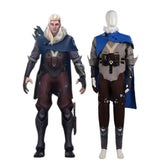 Halloweez Sova Valorant Cosplay Set for Men - Complete Top, Pants, and Cloak Ensemble - Halloweez