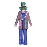 Mad Hatter Cosplay Costume Alice in Wonderland Movie Role Play Outfit - Halloweez