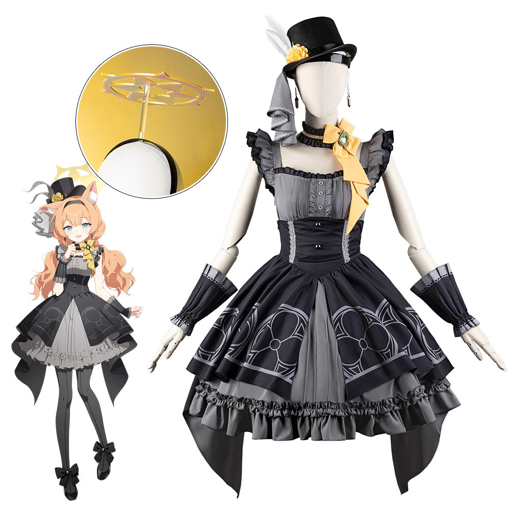 Blue Archive Mary Idol Costume Anime Cosplay Game Dress - Blue Mari - Halloweez