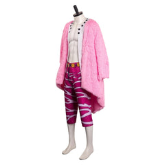 Donquixote Doflamingo Cosplay Costume One Piece Anime Role Play Outfit Full Set - Halloweez