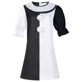 Spooky Halloween Christmas Killer Clown Cosplay Costume Set - Halloweez