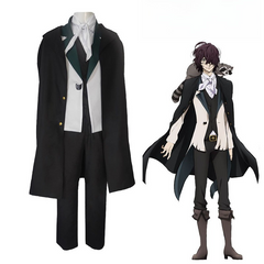 Bungo Stray Dogs Edgar Allan Poe Cosplay Costume Custom‑Made for Halloween Cons