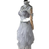 Angel Feather Tutu Costume for Electronic Music Festival Performance - Halloweez