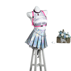 Halloweez Victory Goddess Cosplay - High-Quality Ultraviolet Synthetic Fiber - Halloweez