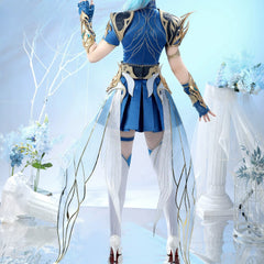 Hao Tian Hammer Combat Cosplay Costume Full Set Women Anime Game Outfit - Halloweez