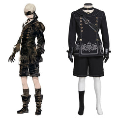 Halloweez NieR Automata 9S Cosplay Costume - YoRHa No.9 Type S Uniform Full Set - Halloweez