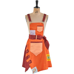 Halloweez Apron - The Owl House Cosplay Costume, Golden Guard Kitchen Cooking Apron for Adults - Halloweez