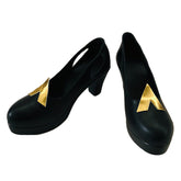 Genshin Impact Tianquan Ningguang COS Shoes Anime High Heels for Cosplay - Halloweez