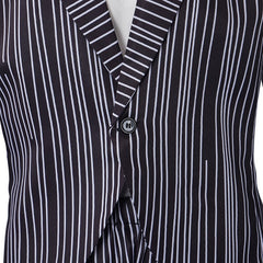 Halloweez Jack Skellington Halloween Town Cosplay Costume for Spooky Carnival - Halloweez