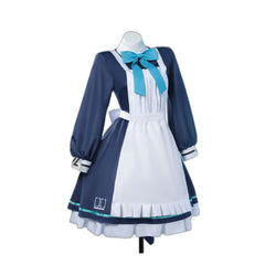 Blue Archive Sae Momoi Cosplay Costume Halloween Maid Outfit Anime Game Costume - Halloweez