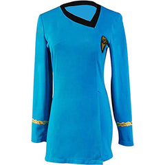 StarTrek Original Series Heroine Uniform Cosplay Dress - Perfect for TV Fans - Halloweez