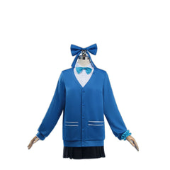 Azure Blue Archive Asuka Toki Cosplay Costume Japanese Girl Uniform JK Daily Blue Anime Costume - Halloweez