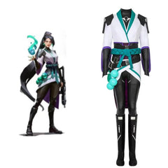 Halloweez Sage Cosplay Costume for Women - Premium Halloween Carnival Party Wear - Halloweez