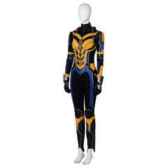 Halloweez Wasp Costume from Ant-Man and the Wasp: Quantumania - Women's Superhero Cosplay Suit - Halloweez