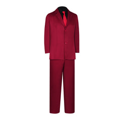 ONEPIECE Sanji Cosplay Costume Red Suit Anime Role Play Full Set - Halloweez