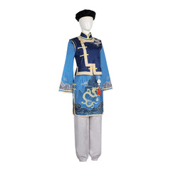 Identity V Cosplay Costume Painter Golden Skin Rare Fashion Eternal Life Game Character Role-Playing Outfit - Halloweez