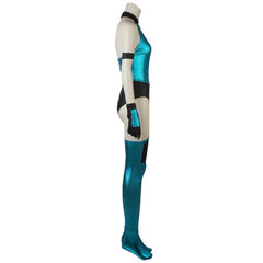 Halloweez Kitana Cosplay Costume - Deluxe Mortal Kombat X Character Attire - Halloweez