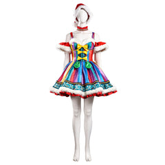 Glimmering Starlight Christmas Costume - A Sequined Festive Dress for Glamorous Holiday Parties - Halloweez