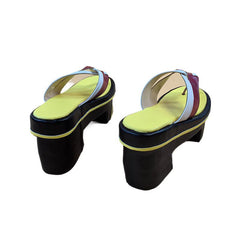 Naruto Geta Wandering Ronin Rin Cosplay Shoes Anime Convention Performance Shoes - Halloweez