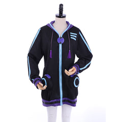 Halloweez Purple Heart Hoodie Cosplay Costume - Inspired by Hyperdimension Neptunia - Halloweez