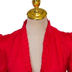 Elegant Halloweez Vintage Gothic High-Low Cocktail Dress – Women's Long Sleeve Bodycon Cosplay Costume - Halloweez