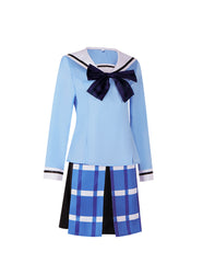 Happy Sugar Life Matsuzaka Satou Cosplay Costume JK School Uniform Halloween Role Play - Halloweez
