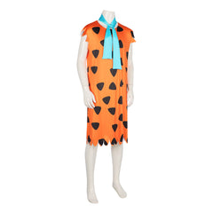 American Animation The Flintstones Fred Flintstone Cosplay Costume for Halloween Party - Halloweez