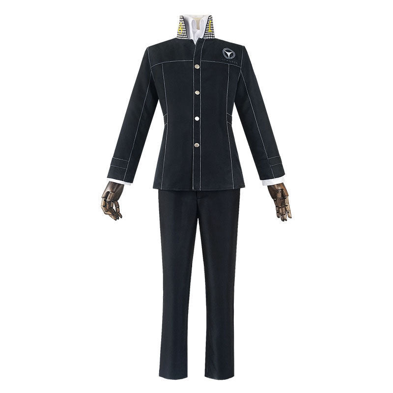 Persona 4 Golden Yu Narukami Cosplay Costume Yaso High School Performance Outfit - Halloweez
