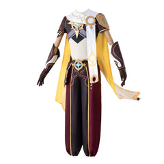 Halloweez - Genshin Impact Traveler Aether Cosplay Costume | Premium Anime Inspired - Halloweez