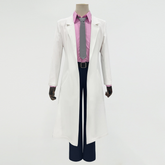 Gintama Ginpachi Sensei Sakata Gintoki White Lab Coat Cosplay Costume