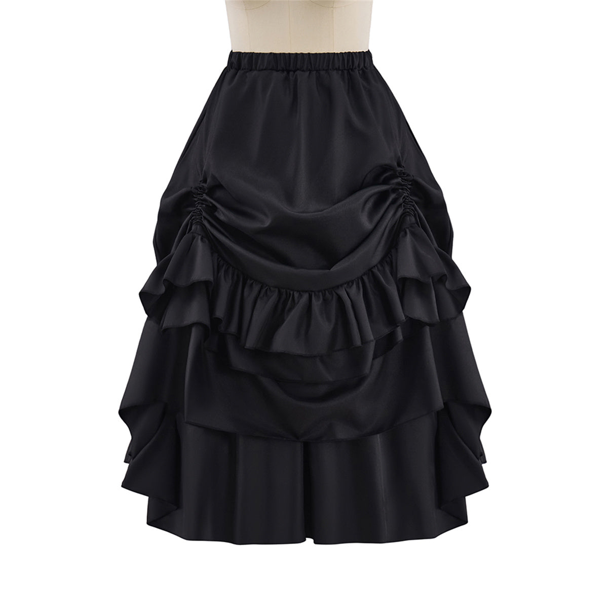 Medieval Gothic Black Bustier Cosplay Costume - Halloweez