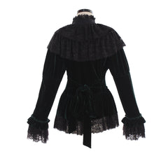 Halloweez Strapless Lolita Blouse with Chiffon Trumpet Sleeves for Women and Girls - Halloweez