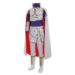 Halloweez Fire Emblem Awakening Leif Cosplay Outfit – Majestic Battle Garb with Elegant Cloak - Halloweez