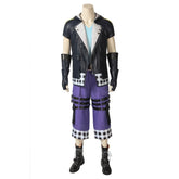 Halloweez Riku Cosplay Costume - Premium Black Jacket Uniform Coat - Halloweez
