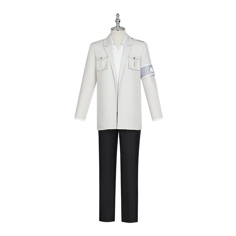 Halloweez Attack on Titan Marley Military Uniform - High-Quality Anime Cosplay Costume - Halloweez