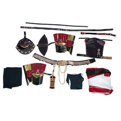 Halloweez - Sun Ce Cosplay Costume for Men - Premium Game Character Attire - Halloweez