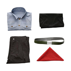 Dragon Ball Super Trunks Full Set Cosplay Costume - Halloweez