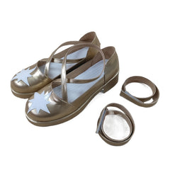 2092 Lace-up Hime Cosplay Shoes for Tanaka Hime Anime Cosplay and Performance - Halloweez